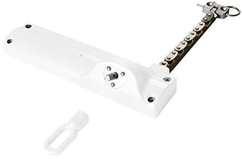 BAUER - Manueller Kettenantrieb Weiß mit Öse.