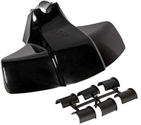 PARASASSI Universale in Nylon | Materiale Plastico Alta Resistenza, Adattabile Diametro 24-32 mm, Fissaggio con Fascetta Metallica, Dimensioni 190x340 mm