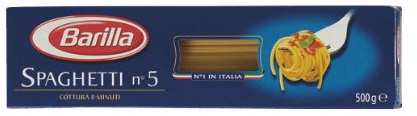 3x Barilla Nudeln 'Spaghetti' n.5, 500 g