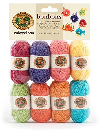 Lion Brand Yarn BonBons Yarn Pack Brights