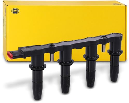 HELLA 5DA 193 175-331 Zündspule - 12V - 6-polig - Blockzündspule - geschraubt