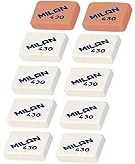 10 gomme da cancellare MILAN 430