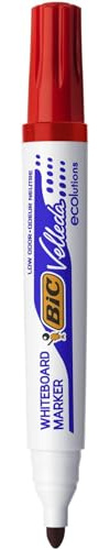 Bic 904939 Whiteboard-Marker Velleda 1701 ECOlutions, rot
