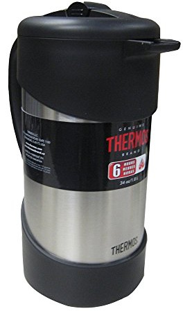 Thermos NCI1000SS4 Vacuum Insulated Stainless Steel Gourmet Coffee Press, 34-Ounce, 9.2x 6.9x 4.3