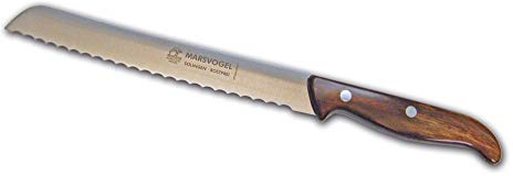 Brotmesser Brotsäge 8 Wellenschliff Griff Gerlinol / Marsvogel Solingen / Küchenmesser Kochmesser # 81 80 09
