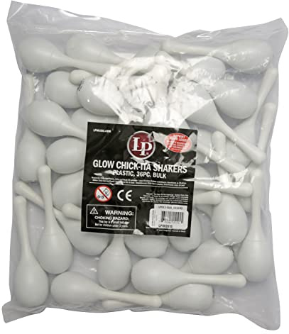 LP Latin Percussion Shaker Chick-Ita Glow in the dark Chick-Itas, Set mit 36 Stück LP011-GLO