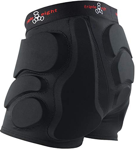 Triple Eight Rd Bumersaver Pantalones Cortos de Skateboarding Unisex Adulto