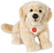 Teddy Hermann 92746 Hund Golden Retriever 30cm sitzend, Kuscheltier, Plüschtier mit recycelter Füllung