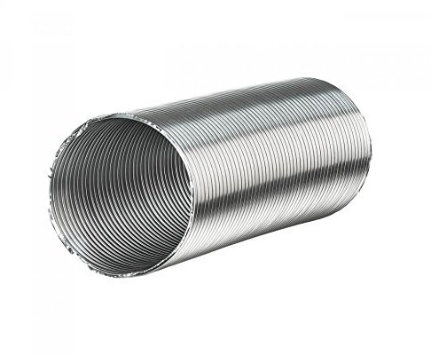 Lüftungsschlauch aus Aluminium mit Stahldraht Flexschlauch Flexrohr ORIGINAL Vents ALUVENT 2,5 m Ø 100 mm