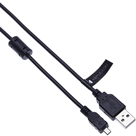 Keple Cable USB Cable de Derivación Compatible con Sony DSC-W800 DSCW800 / DSCH300 | Cámara digital Nikon Coolpix L340 / A10 / B500 | Reemplazo de Sincronización de Datos y Transferencia de Fotos
