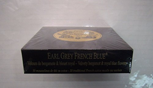 Desconocido Té Mariage FRÈRES - Earl Grey French Blue - 30 Sobres de algodón