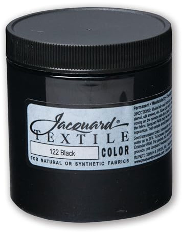 Jacquard Textile Paint 8 Oz Black