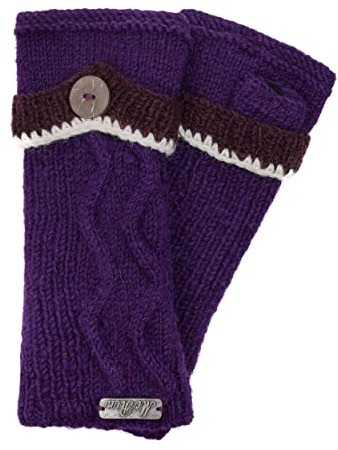 McRon Damen Gestrickte Pulswärmer Modell Rita