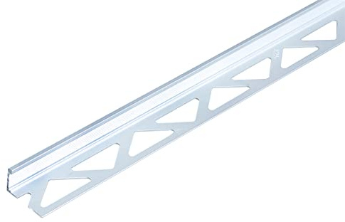 Alberts 475963 Fliesen-Abschlussprofil | Aluminium, silberfarbig eloxiert | 1000 x 23,5 x 12,5 mm