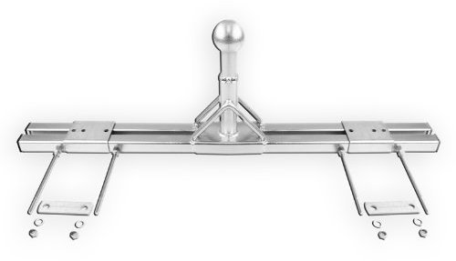 ProPlus Aufnahme für Fahrradträger auf der Deichsel (niedriges Modell) - inklusive Befestigungsmaterial