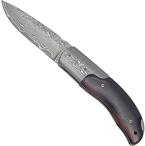 Haller Damasttaschenmesser Griff Ebenholz, 42972