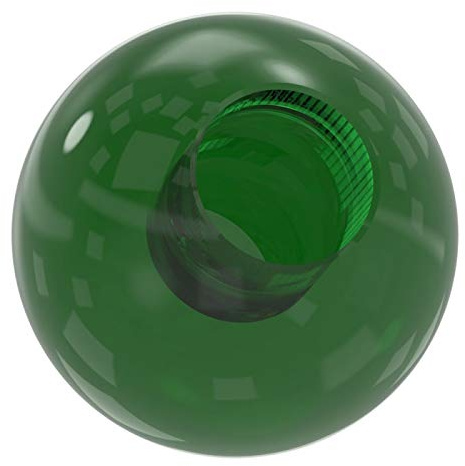 Glaskugel grün ø 30mm mit Sackloch ø 12,3mm