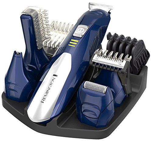 Remington PG6045 Wiederaufladbarer Haarschneider und Rasierer, Blau, Silber, Titan, 1,6 cm, 1,5 mm, 40 min, Ohr, Augenbraue, Nase