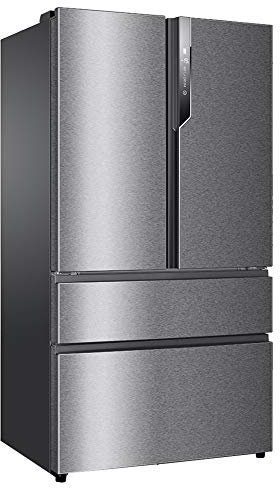 Haier HB25FSSAAA - Réfrigérateur Side By Side Hb25Fssaaa avec 4 portes