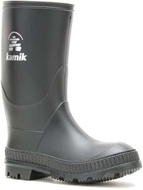 Kamik Stomp EK4149, Bottes mixte enfant,Noir