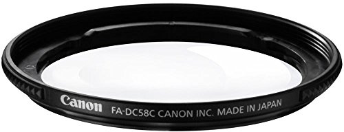 Canon 5971B001AA Filteradapter FA-DC 58 C in schwarz für Canon G1X
