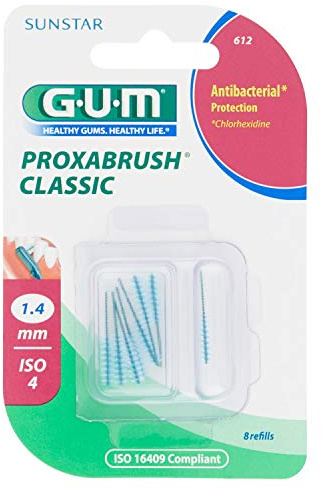 Gum Proxabrush Ersatzbürsten Kerze 8 St