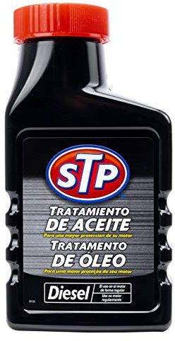 STP Tratamiento de Aceite Diésel, Fortalece y Protege con Aditivos Antidesgaste y Antifricción, Mantiene Viscosidad y Propiedades Lubricantes Bajo Calor Extremo, 300ml