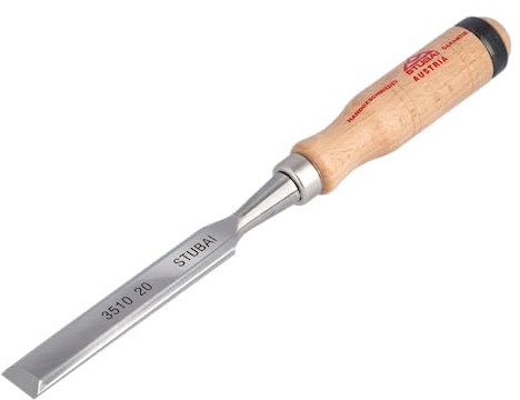 Stubai 351020 - Formón de carpintero (haya roja, 20 mm)