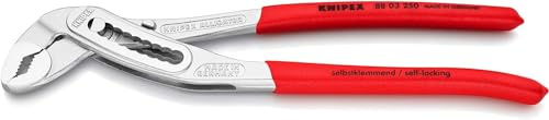 KNIPEX Alligator Polygriptång förkromad med ett halkfri, 88 03 250