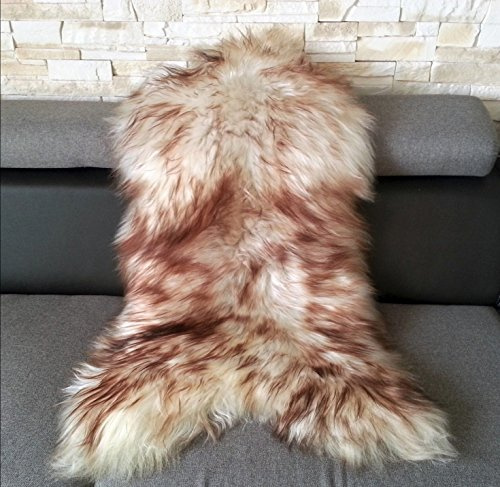 Tappeto in pelle di pecora islandese Dyed Large 120 cm