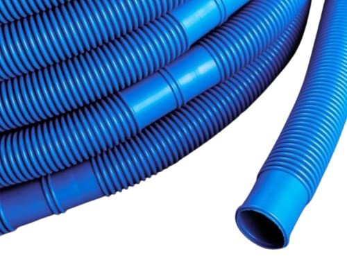 AquaOne Poolschlauch 32mm 1 1/4' blau 3 Meter I Hochwertiger Pool Schlauch für Garten & Schwimmbad I Solarschlauch I Schwimmbadschlauch I Saugschlauch I Pumpenschlauch I Flexibel Wasserschlauch