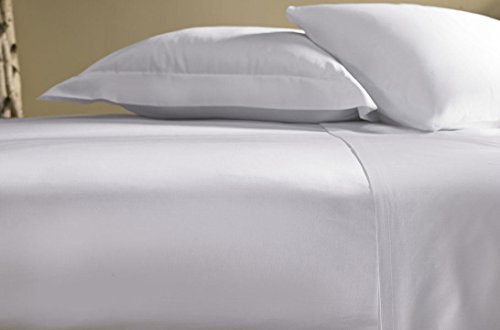 MARRIOTT Hôtel Drap Housse Satin - 100% Satin de Coton - 120 Fils - Queen - 160 x 200 cm