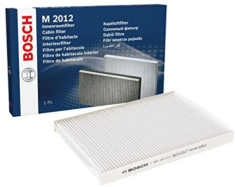 Bosch M2012 Filtro de Habitáculo Estándar - Filtro de Repuesto - Eficaz Contra Polen y Polvo, para un Aire más Limpio en el Vehículo