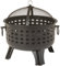 Amazon Basics Redonda Soporte enrejado para hoguera, acero, 60 cm / 23.5