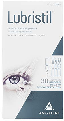 Lubristil Unidosis Lágrimas Artificiales con Ácido Hialurónico - 30 Unit Doses