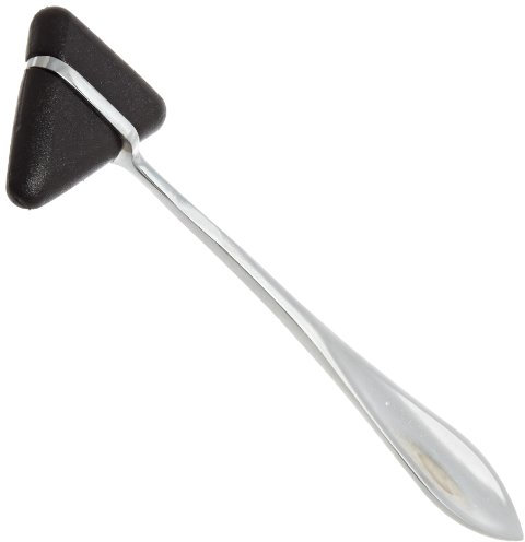 Primacare DH-3692 Taylor Neuro Hammer with Stealth Black Head, Stainless Steel Percussion Reflex Hammers, Doctor and Surgical Tools, Medical Supplies for Surgeons and Nurses, 7.5