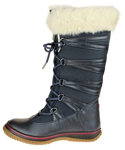 PAJAR GRIP STAR Women's Zipped Snow Boots (40 EU/9 US, Navy)