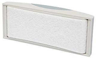 Maul Tafelwischer MAULpro mit Vlies 11,4 x 5,7 cm | Magnetischer Schwamm aus Filz für Whiteboard und Tafel | Hohe Aufnahmefähigkeit dank Spezialvlies | ideal für Büro und Konferenzräume | Grau