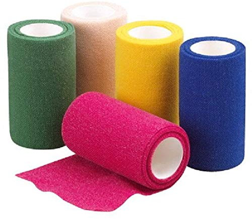 Askina haft color Fixierbinde 8 cm x 20 m gelb
