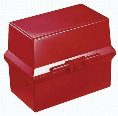 Esselte Leitz GmbH & Co. KG Es Premium Karteikasten A6 250KK grau ESS 36281