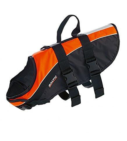 Baltic Hunde Schwimmweste Mascot, orange/schwarz, 00-03 kg