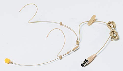 BESPECO HS100AK - Microfono omnidirezionale ad archetto, compatibile AKG