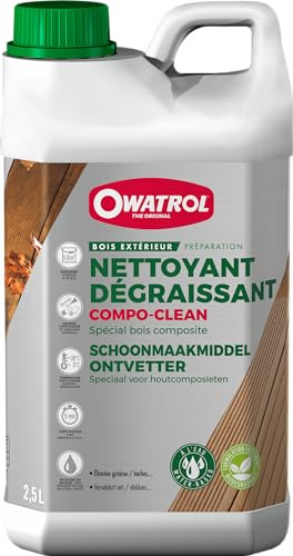 Compo Owatrol Clean Reinigungsmittel HolzVerbundwerkstoffen, 2,5 L