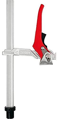 BESSEY Spannelement mit fixer Ausladung TW28-30-14H, Spannweite 300 mm Ausladung 140 mm, 28 mm Ø, Positionsgenaues individuelles Spannen, Gewicht 2,08 Kg
