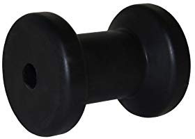 Kielrolle 100 mm Gummi schwarz
