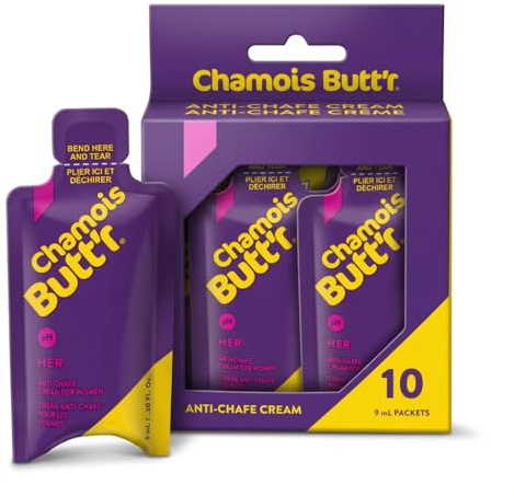 Camoscio Butt R Her 'Anti-Chafe Crema, Confezione da 9 ml Packets