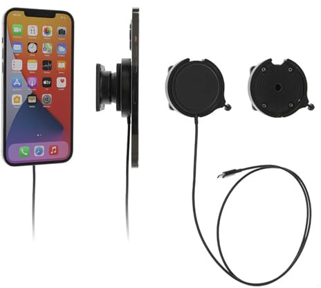 Brodit Gerätehalter 216323 | Made IN Sweden | für Smartphones - Apple iPhone 12, iPhone 12 Pro, iPhone 12 Mini, iPhone 12 Pro Max, iPhone 13 und weitere