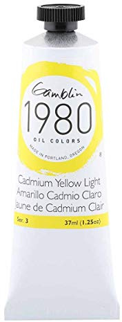 Gamblin 1980 - Oelfarbe - Kadmiumgelb Hell - 37 ml