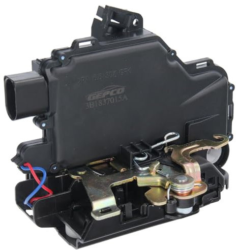 GEPCO Stellmotor Türschloß Zentralverriegelung kompatibel mi VW Bora Golf IV Lupo Passat B5 Seat Leon Toledo Skoda Octavia Vorne Links 3B1837015A 8-PINS
