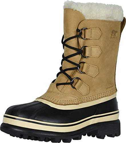 Sorel Caribou Botte De Neige Imperméables Femme, Beige (Buff), 37 EU